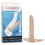 Picture of CALEXOTICS Accommodator Dual Penetrator - Ivory