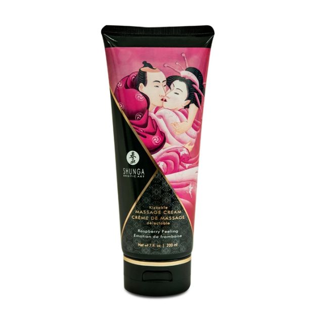 Picture of SHUNGA EDIBLE MASSAGE CREAM RASPBERRY