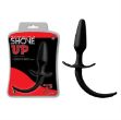 Picture of SHOVE UP SILICONE BUTT PLUG 4PO BLACK