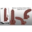 Picture of REAL SUPPLE POSEABLE GIRTHY DARK 8.5"