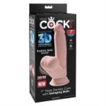 Picture of King Cock+  7" Triple Density Cock / Swinging Balls Light
