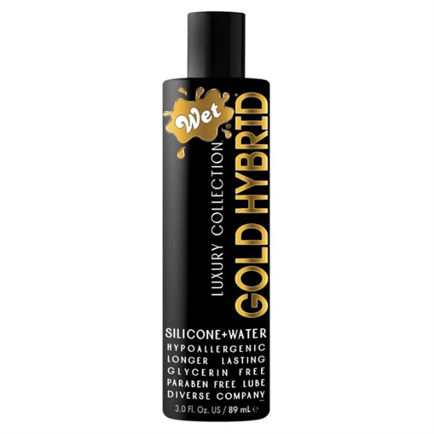 Picture of Wet Gold Hybrid Water Silicone Blend 3.1oz / 93 ml