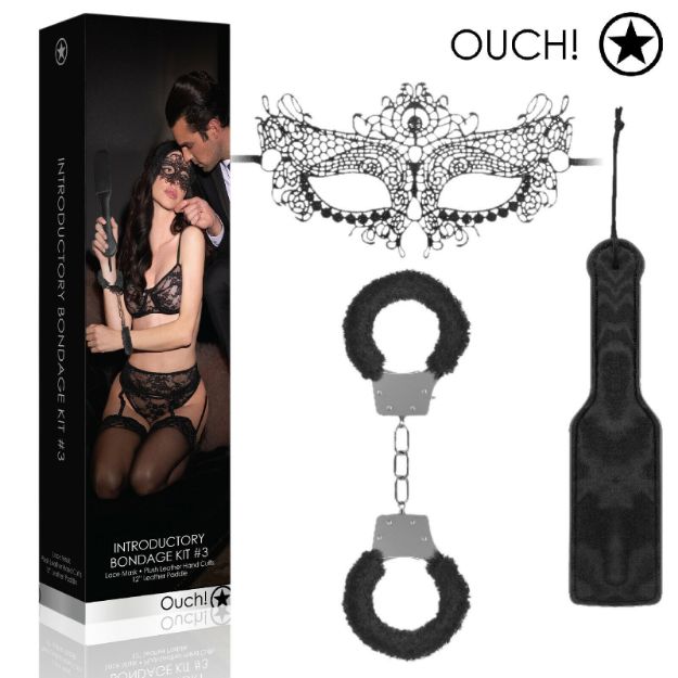 Picture of OUCH! INTRO BONDAGE KIT#03 BLACK