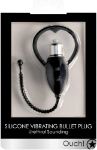 Picture of OUCH! SILICONE VIBRATING BULLET PLUG URETHRAL SOUNDING