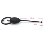 Picture of OUCH! SILICONE VIBRATING BULLET PLUG URETHRAL SOUNDING