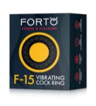 Picture of FORTO F-15 VIBRATING COCKRING BLACK