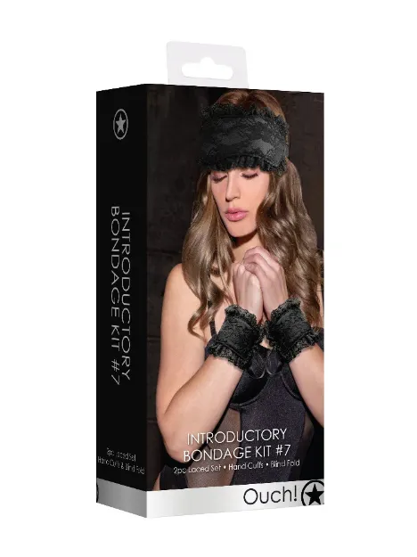 Picture of OUCH! INTRODUCTORY BONDAGE KIT#7-BLACK