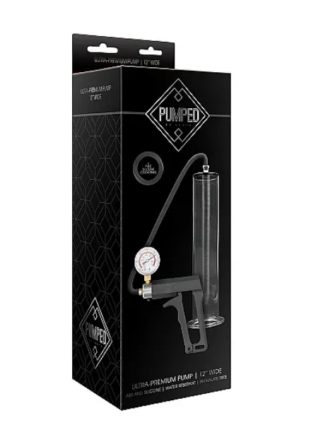 Picture of PUMPED BY SHOTS ULTRA-PREMIUM PUMP TRANSPARENT-12"