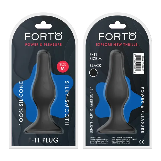 Picture of FORTO F-11 PLUG BLACK - M