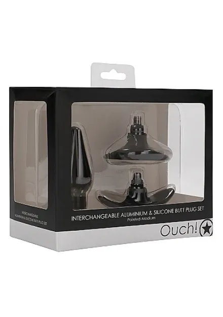 Picture of OUCH! INTERCHANGE BUTT PLUG SET