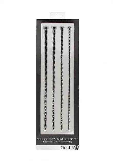 Picture of OUCH! SPIRAL SCREW BEGINNER URETHAL SOUNDING SET