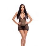 Picture of PINK LIPSTICK SPELLBINDING DRESS - OS BLACK