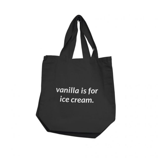 Picture of VANILLA IS FOR ICE CREAM TOTE BAG