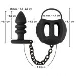 Picture of BLACK VELVET BALLCAGE W/ PLUG
