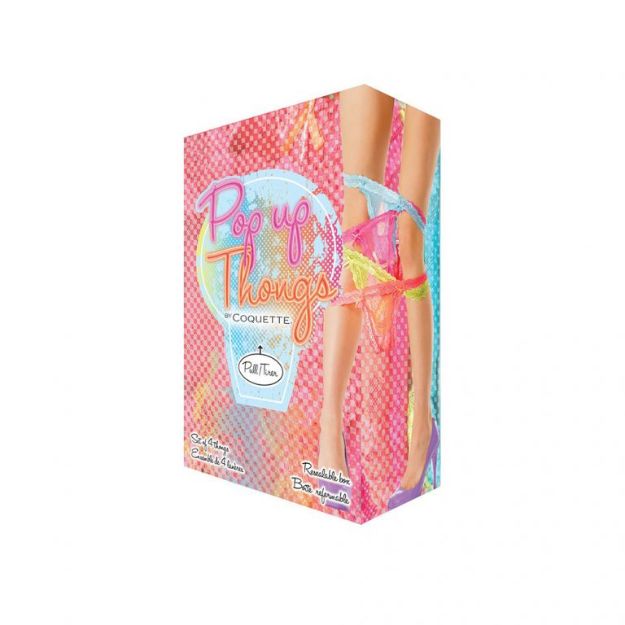 Picture of COQUETTE POP UP THONGS 4PK - O/S