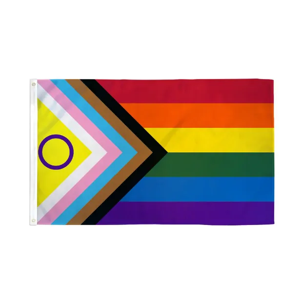 Picture of INCLUSIVE PRIDE FLAG 3" X 5"