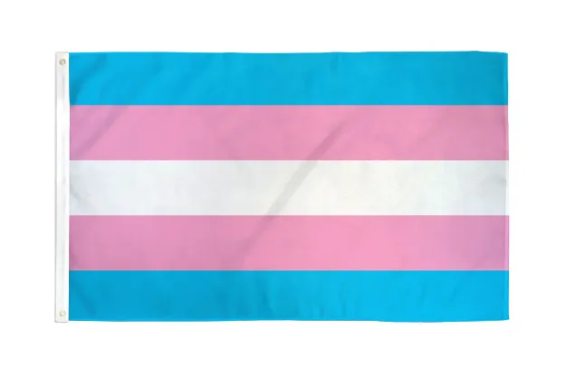 Picture of TRANSGEMDER FLAG 3" X 5"