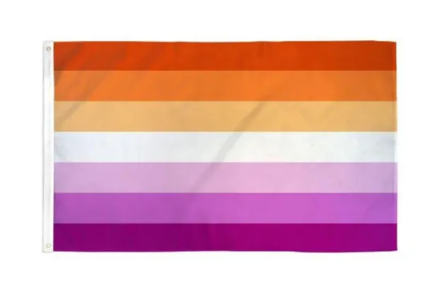Picture of LESBIAN SUNSET FLAG 3" X 5"