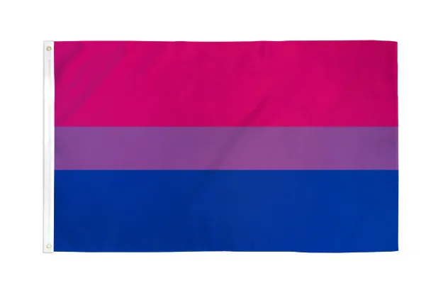 Picture of BISEXUAL WATERPROOF FLAG 4" X 6"