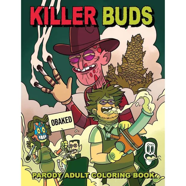 Picture of KILLER BUDS COLORING BOOK