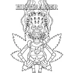 Picture of KILLER BUDS COLORING BOOK