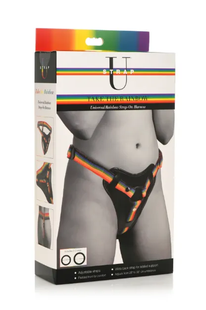 Picture of STRAP U TAKE THE RAINBOW UNIVERSAL HARNESS