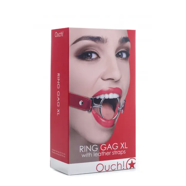 Picture of OUCH! RING GAG XL - RED