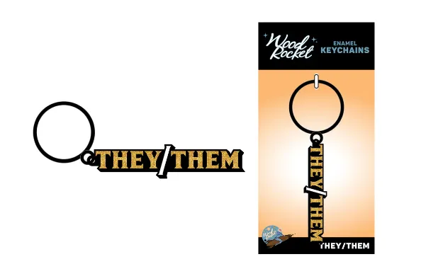 Picture of KEY CHAIN - THEY/THEM