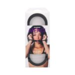 Picture of MERCI SILICONE PLAY CUFFS - BLACK