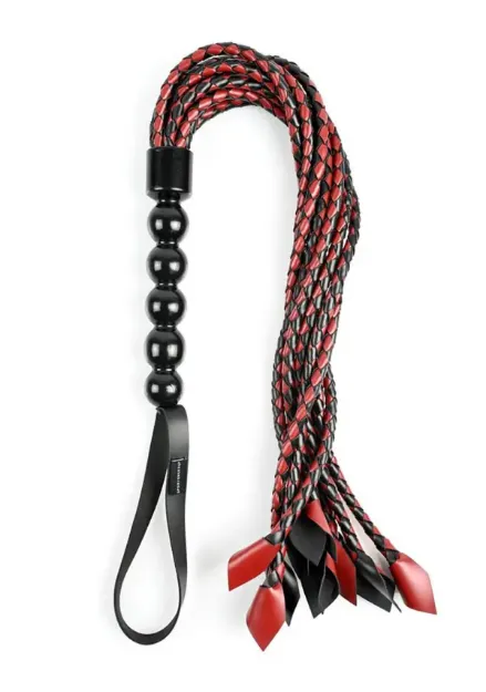 Picture of SPORTSHEETS BRAIDED SAFFRON FLOGGER