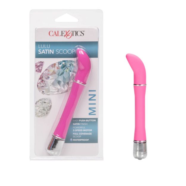 Picture of CALEXOTICS LULU SATIN SCOOP MINI - PINK