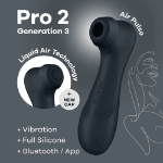 Picture of SATISFYER PRO 2 GENERATION 3 W/APP - DARK GREY
