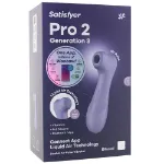 Picture of SATISFYER PRO 2 GENERATION 3 W/APP - LILAC