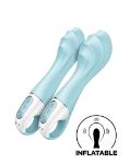 Picture of SATISFYER AIR PUMP VIBRATOR 5+ BLUE