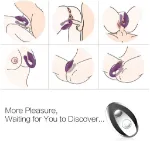 Picture of TRACY'S DOG COUPLES VIBRATOR NINA - PURPLE
