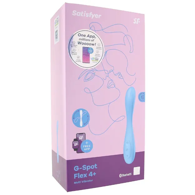 Picture of SATISFYER G-SPOT FLEX 4+ - BLUE