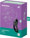 Picture of SATISFYER LEGENDARY DUO RING-BLACK