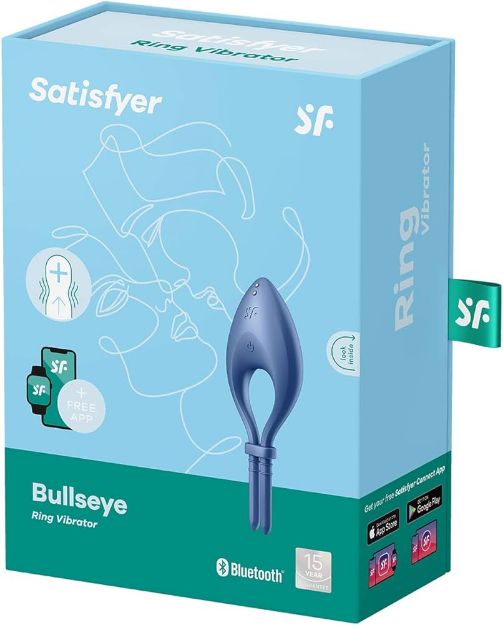 Picture of SATISFYER BULLSEYE RING-DARK BLUE