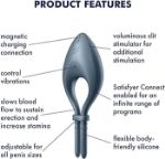 Picture of SATISFYER BULLSEYE RING-DARK BLUE