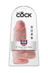 Picture of KING COCK CHUBBY W/BALLS  9" - FLESH