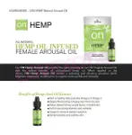 Picture of SENSUVA ON FOR HER AROUSAL OIL HEMP 5ML