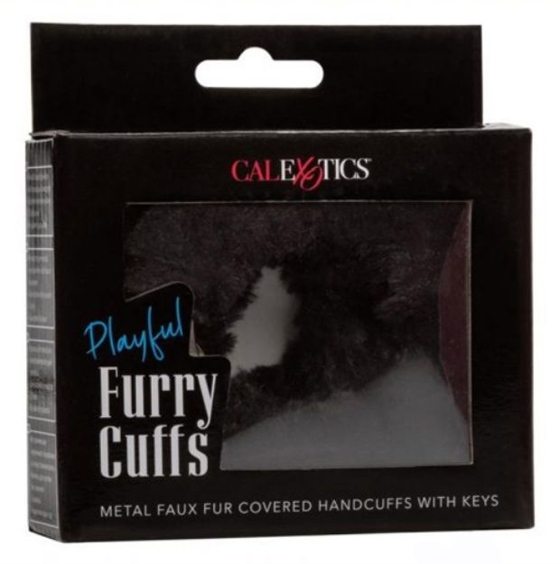 Picture of PLAYFUL FURRY CUFFS - BLACK
