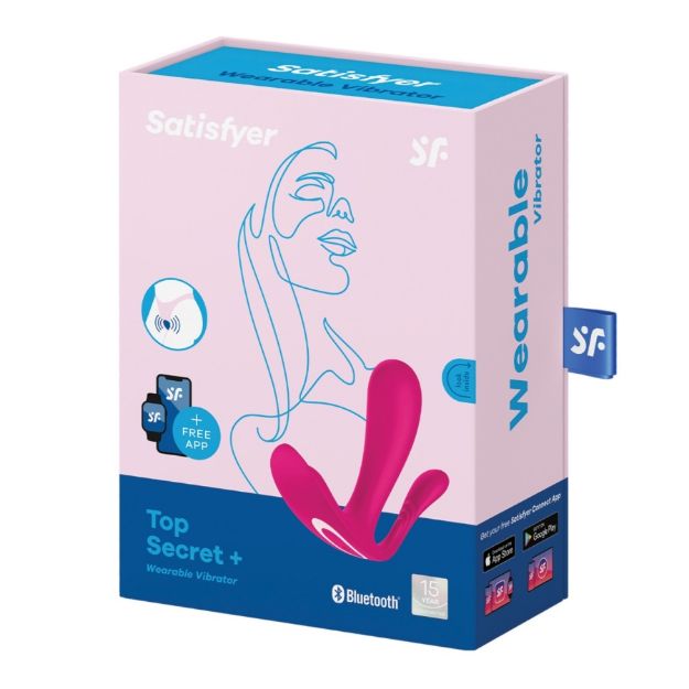 Picture of SATISFYER TOP SECRET + WEARABLE VIBE-PINK