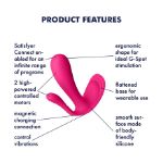 Picture of SATISFYER TOP SECRET + WEARABLE VIBE-PINK