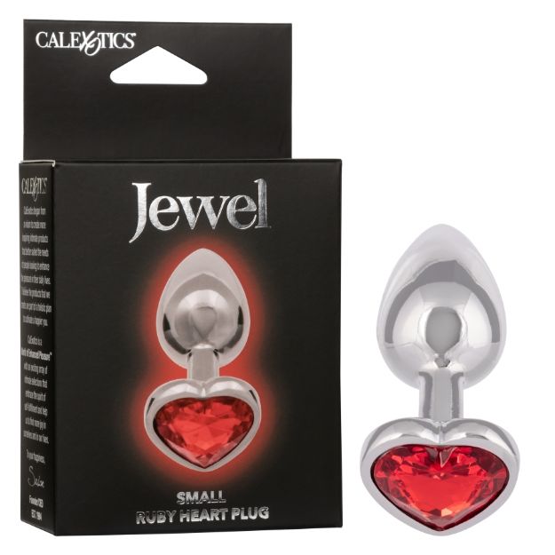 Picture of JEWEL RUBY HEART PLUG - S