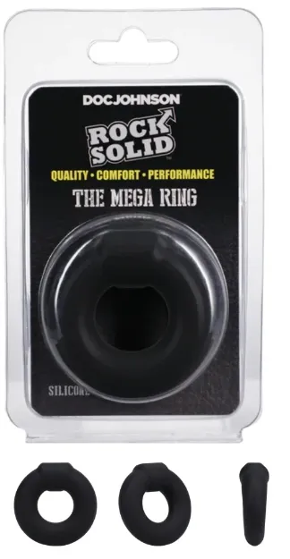 Picture of ROCK SOLID THE MEGA RING- BLACK