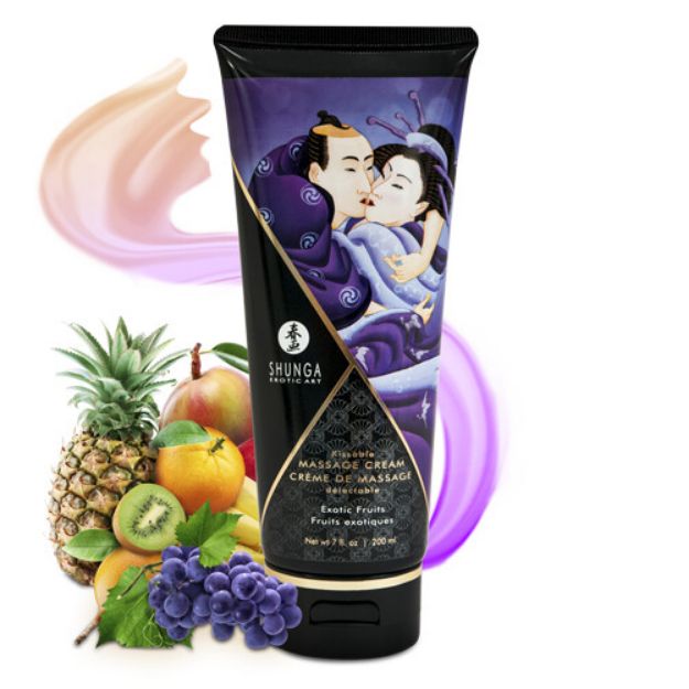 Picture of SHUNGA KISSABLE MASSAGE CREAM EXOTIC FRUITS 7 OZ
