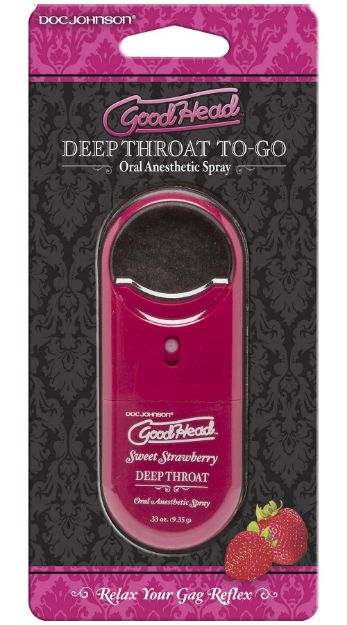 Picture of GOOD HEAD DEEP THROAT TO GO STRAWBERRY