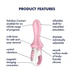 Picture of SATISFYER AIR PUMP BOOTY 5+ - PINK