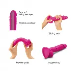 Picture of STRAP-ON-ME SLIDING SKIN DILDO M